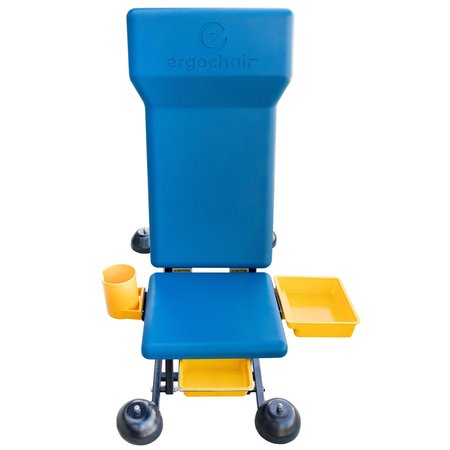 ERGOCHAIR Creeper Chair, 4 Swivel Castor Wheels ERGO-RS